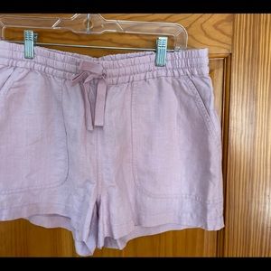 J.Crew NWT Size M Seaside Shorts in Linen Blend